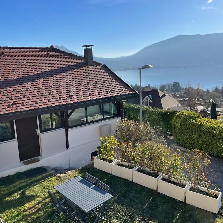Maisonnette Vue Panoramique Lac D'Annecy Veyrier-du-Lac Exterior foto