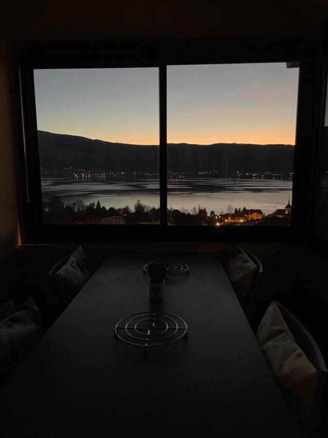 Maisonnette Vue Panoramique Lac D'Annecy Veyrier-du-Lac Exterior foto